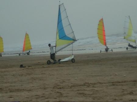 une dé occupation sur la plage
